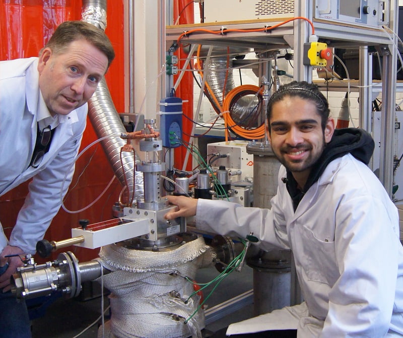 Michael Wilkinson - Stopford and Jayan Suthar - PhD researcher Lancaster University