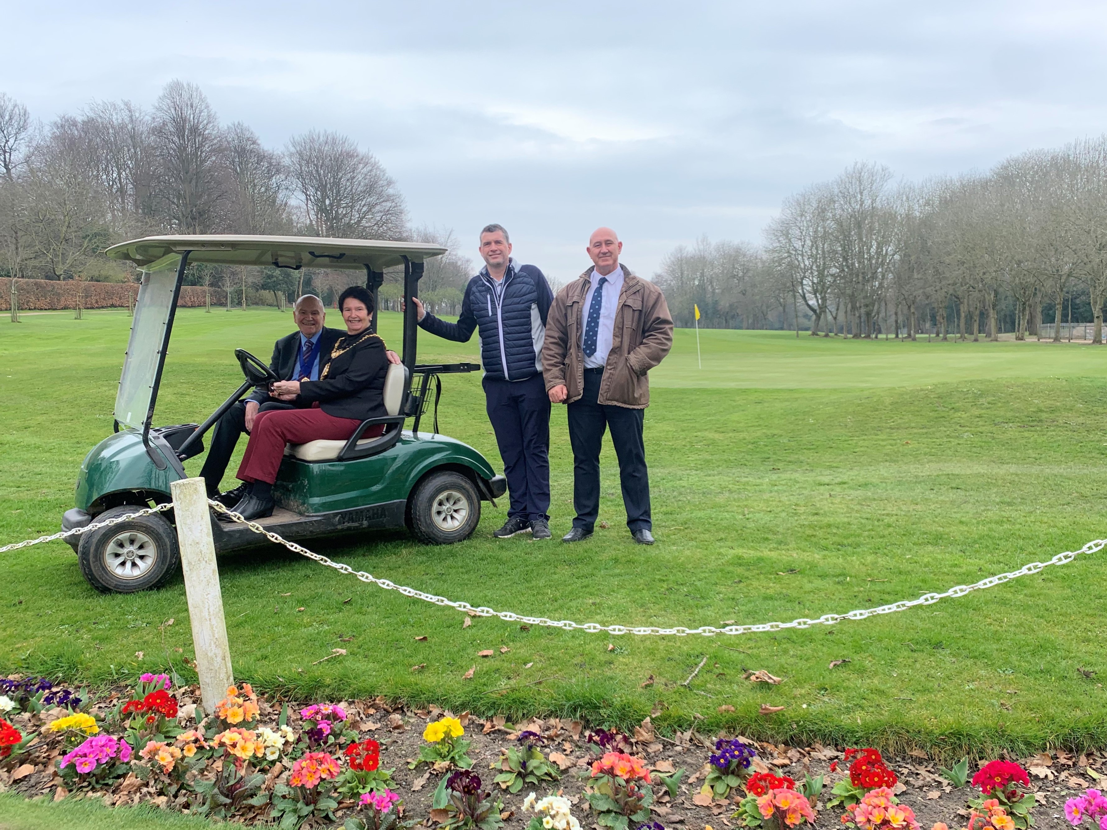 Mayor at Warrington Golf Club