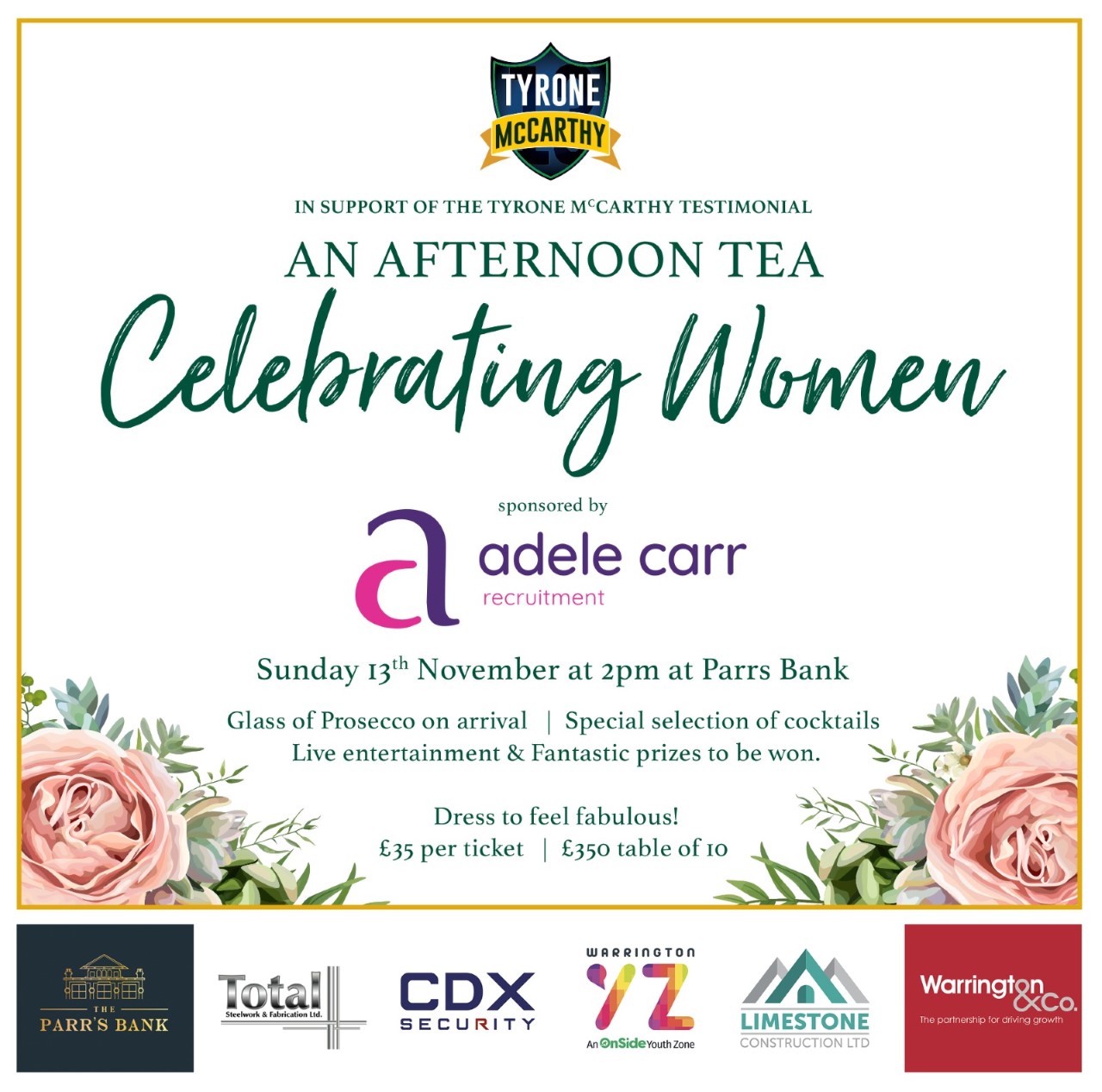 Tyrone McCarthy Afternoon Tea
