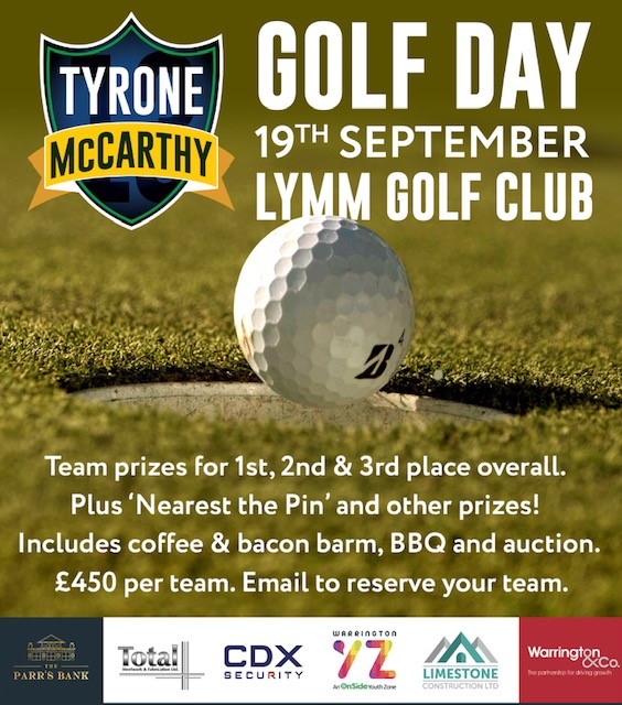 Tyrone McCarthy Golf Day