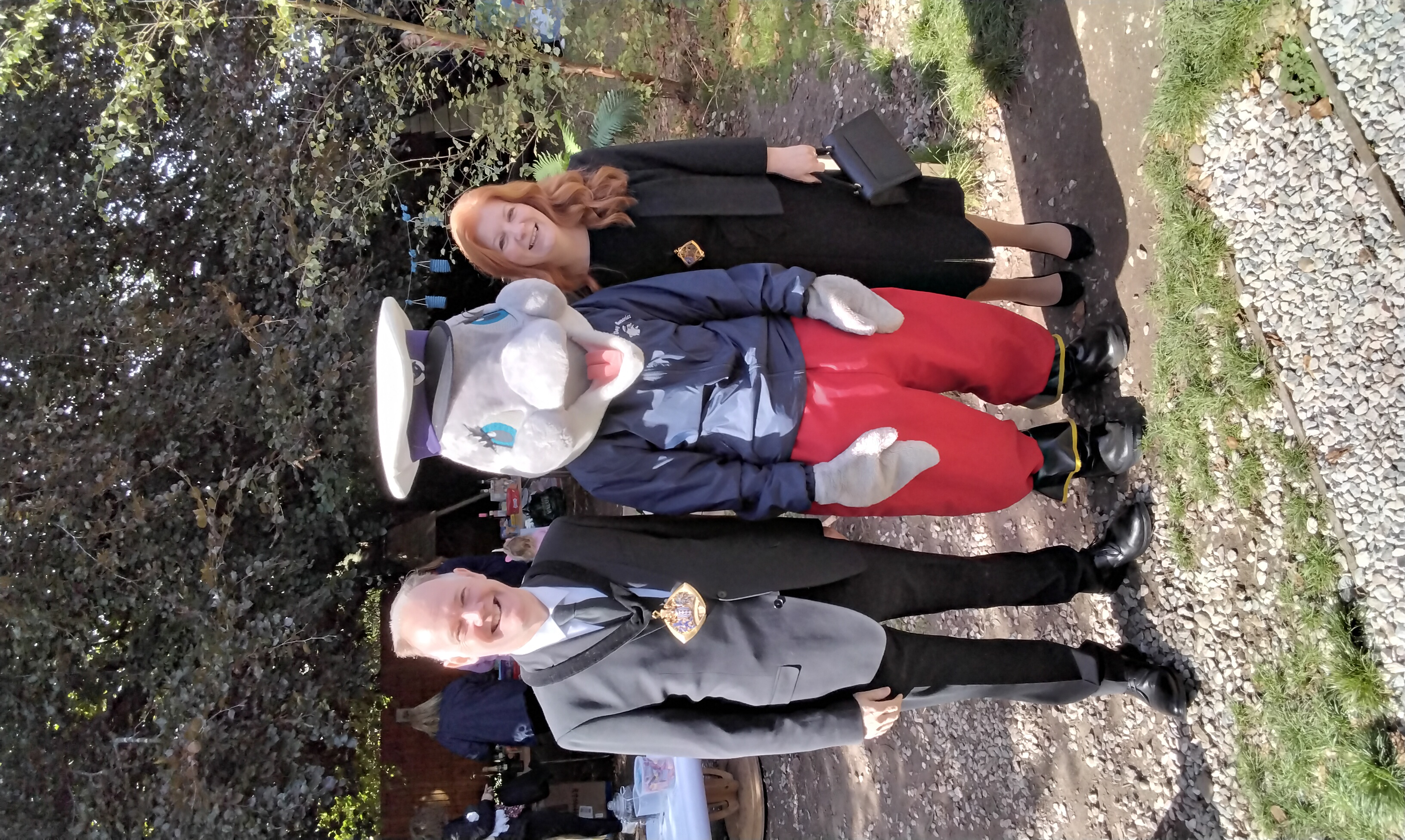 Mayor at Dunky's Charity Day