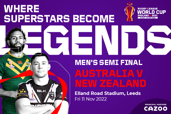 Australia v New Zealand Friday 11th Nov 2022