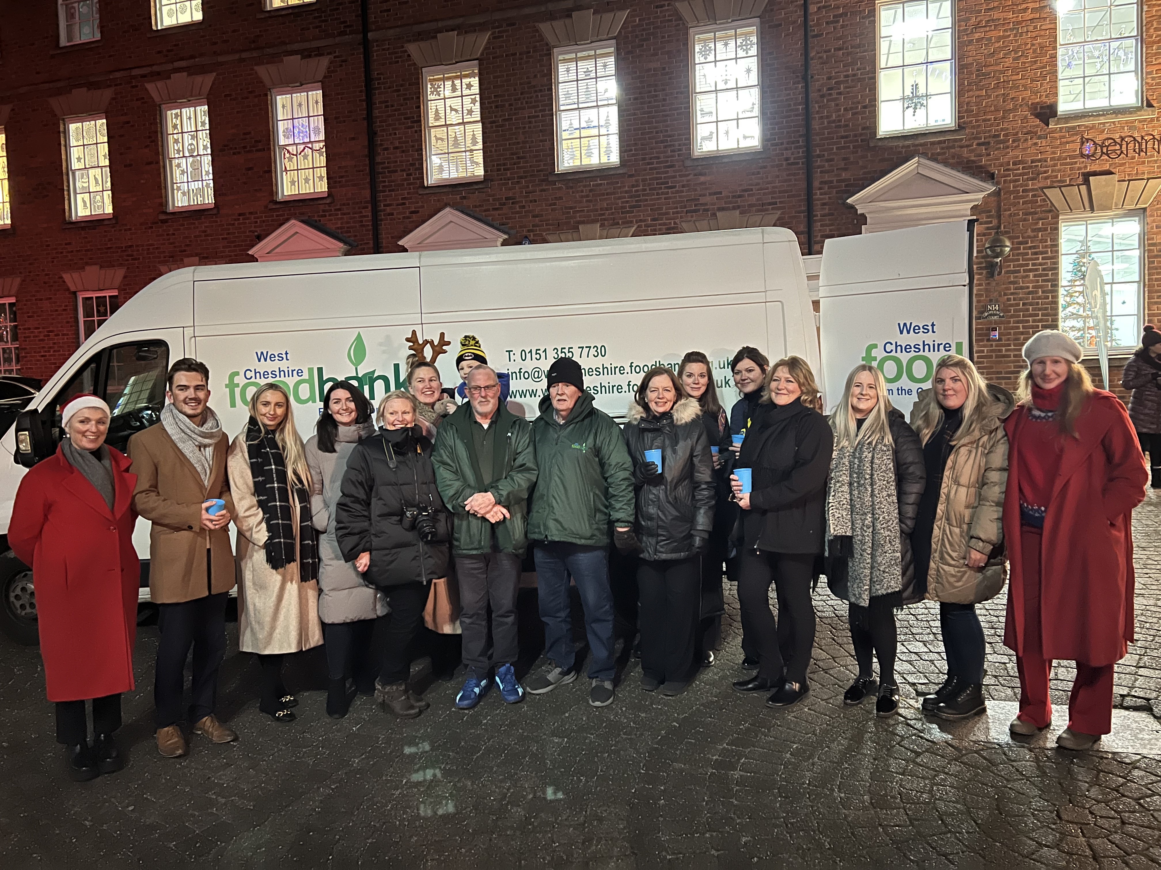 Carols in the Courtyard with Aaron & Partners