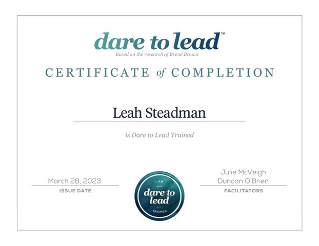 LVS Dare to Lead