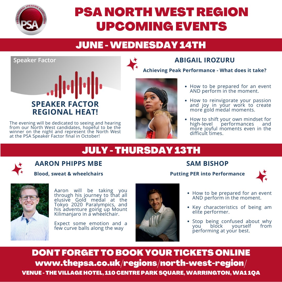 PSA North West events