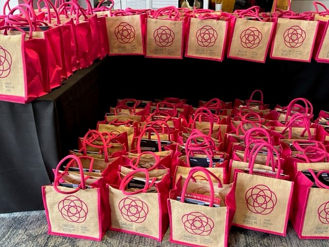 Taylor Rose bags at the Property Review 2023