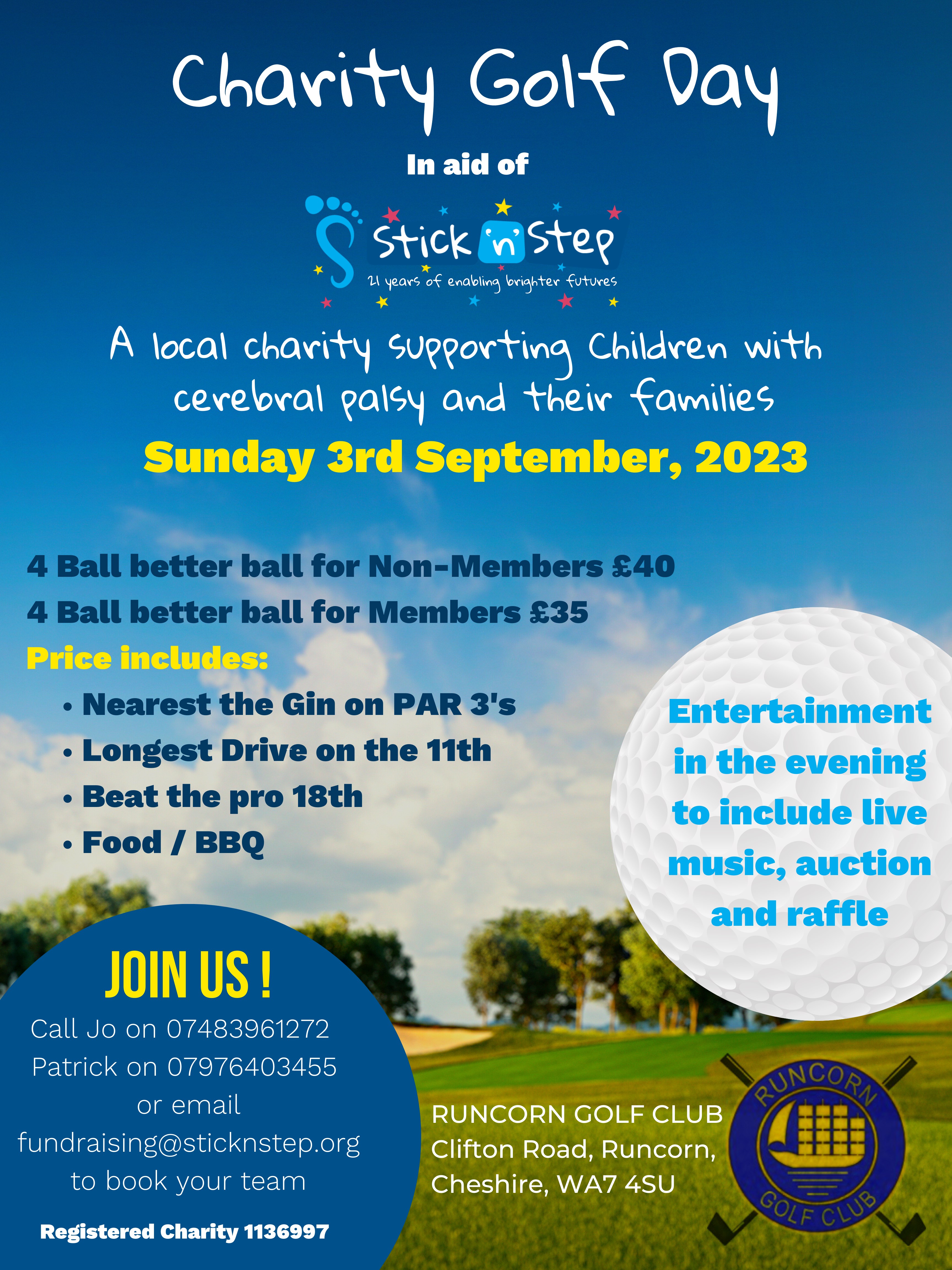 Stick'n' Step Golf Day