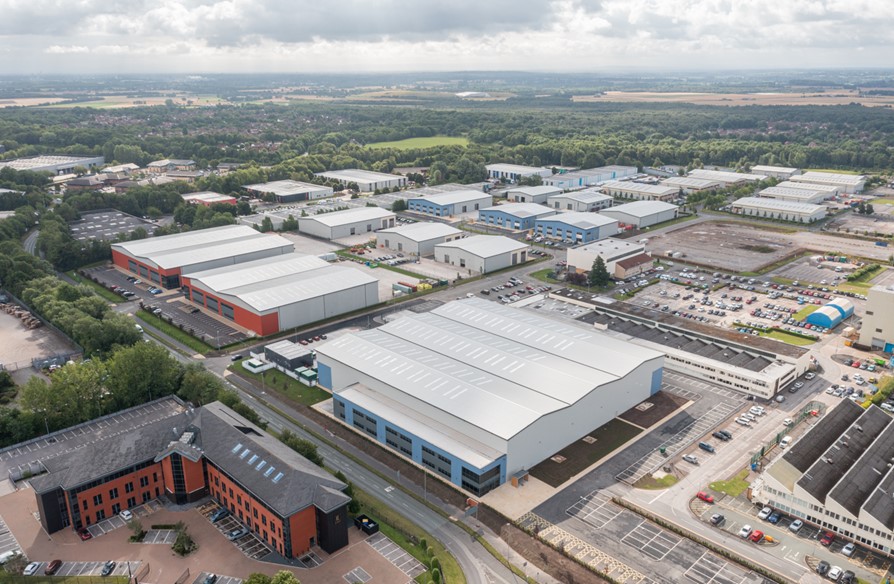 Warehouse development at Birchwood Park