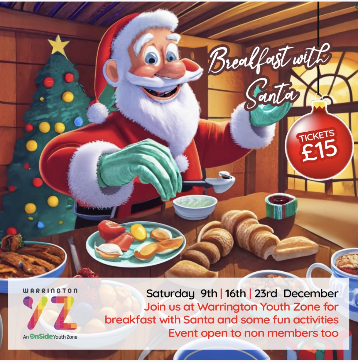Breakfast with Santa WYZ