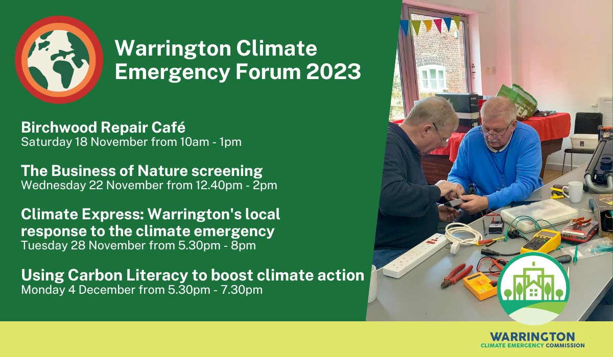 Warrington Climate Emergency Nov 2023