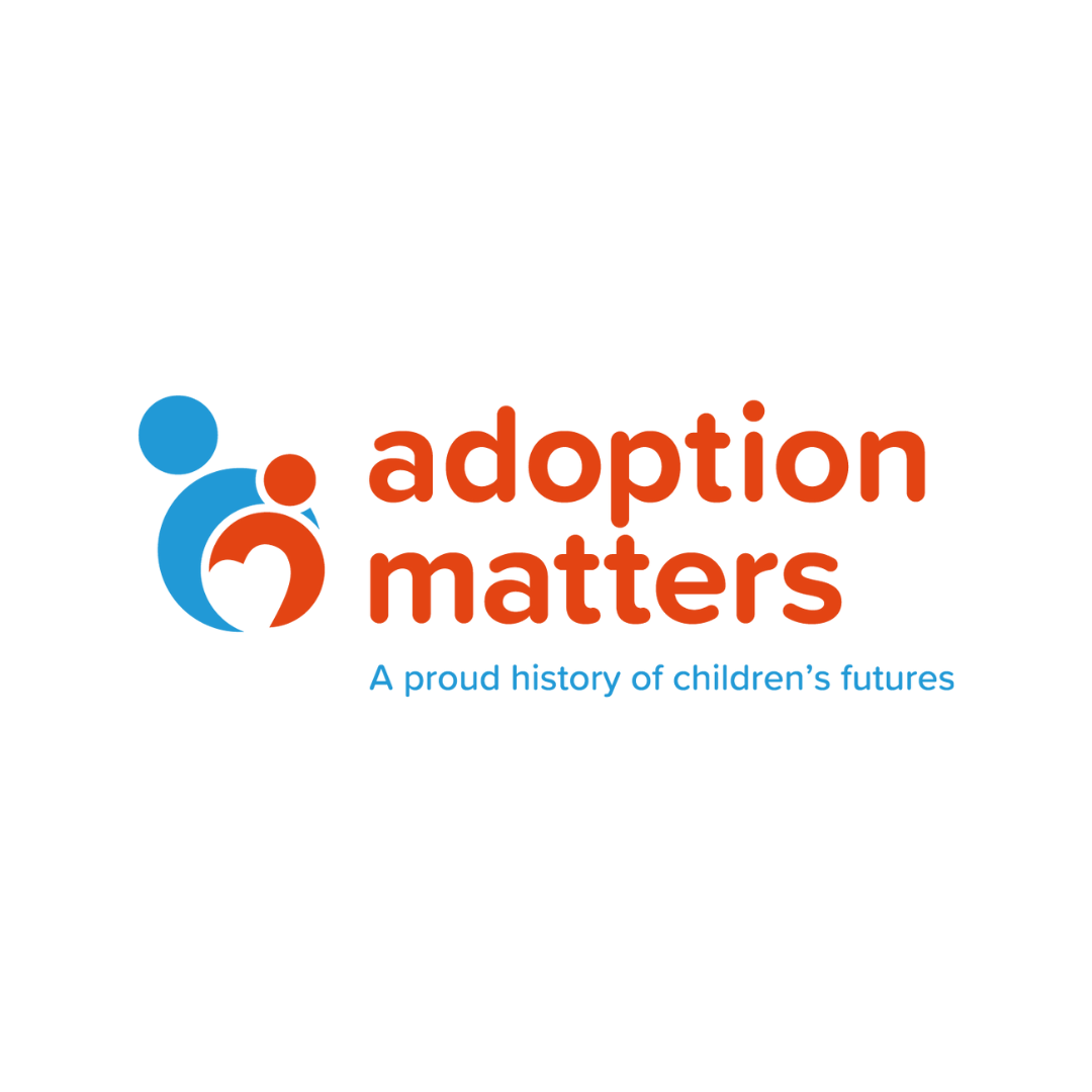 adoption matters white logo