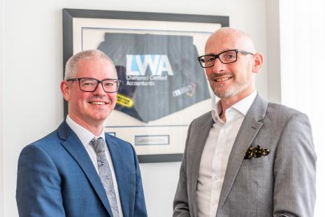 Steve Collings and Les Leavitt, directors of LWA 
