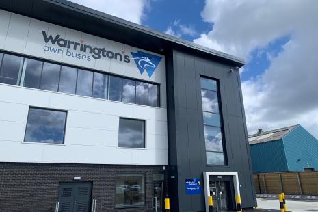 Warrington's Own Buses new depot