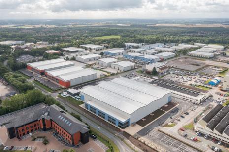 Warehouse development at Birchwood Park