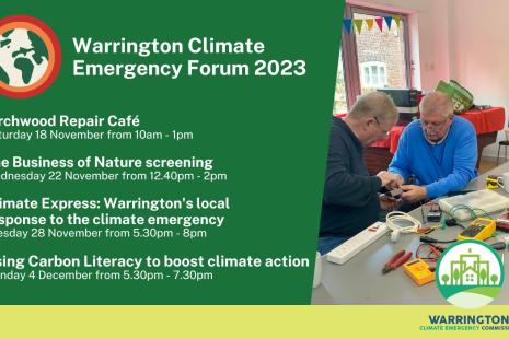 Warrington Climate Emergency Nov 2023