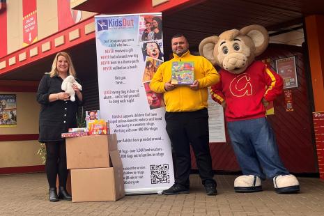 Gullivers World Toy Bank Launch