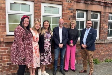 Members of Adele Carr Team, Home Start and WR Partners
