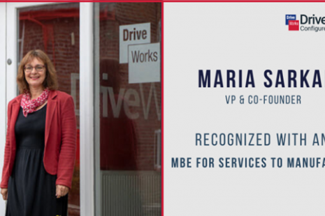 Maria Sarkar MBE for services to manufacturing