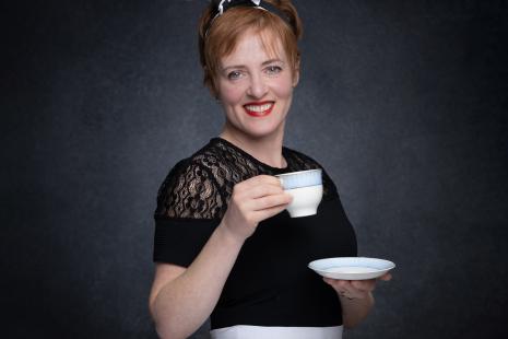 Jen Perry with Cup Sept 2024