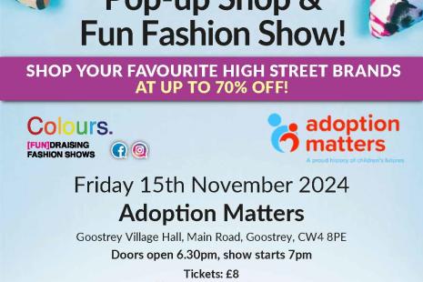 Adoption Matters Fashion Show Nov 2024